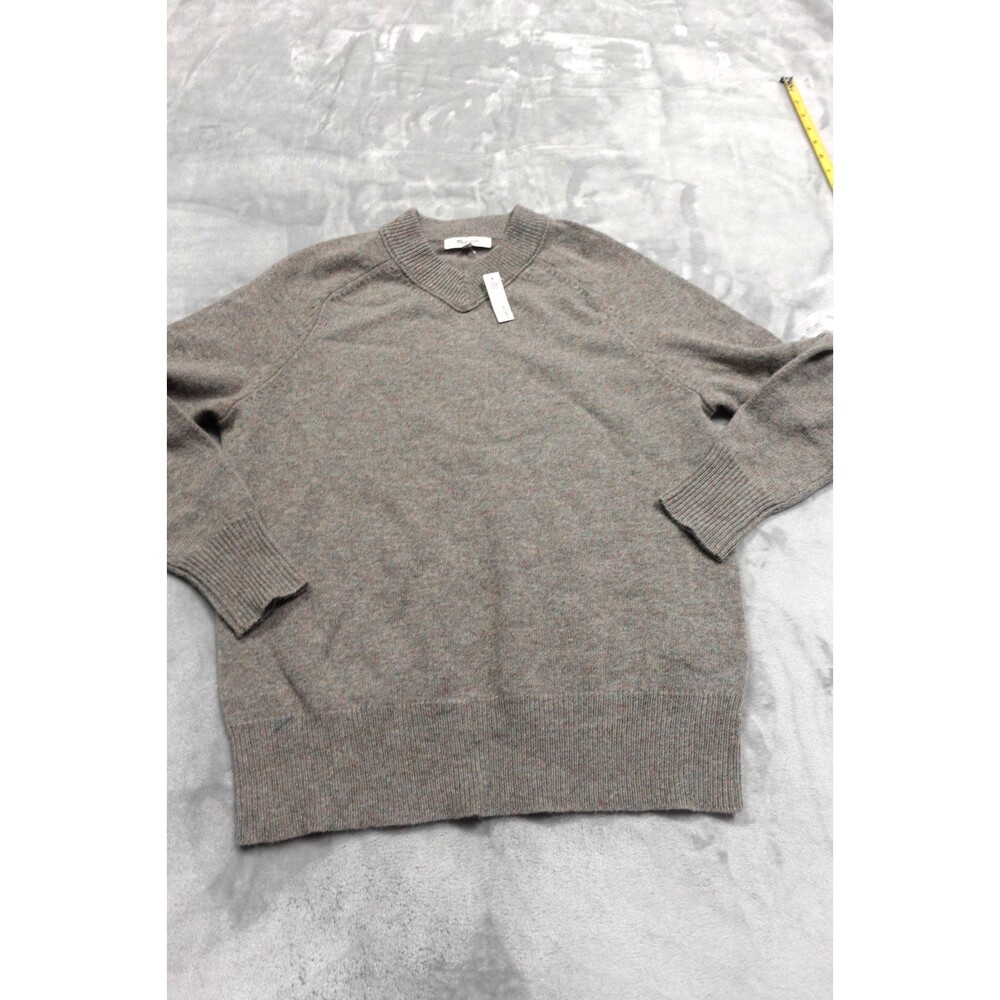 Madewell XXS Slate Gray 100% Regenerative Wool V Neck Sweater NWT‎